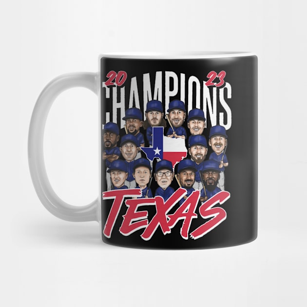 Texas Baseball Champs 2023 by ganisfarhan